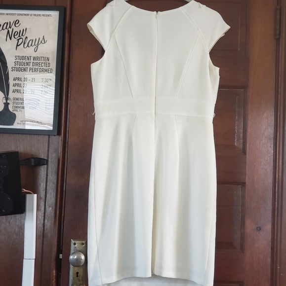 jcpenney Dresses White Jcpenny Size 6 Dress Poshmark